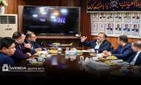 نشست صمیمانه رئیس دانشگاه علوم پزشکی اهواز و سرکنسول عراق